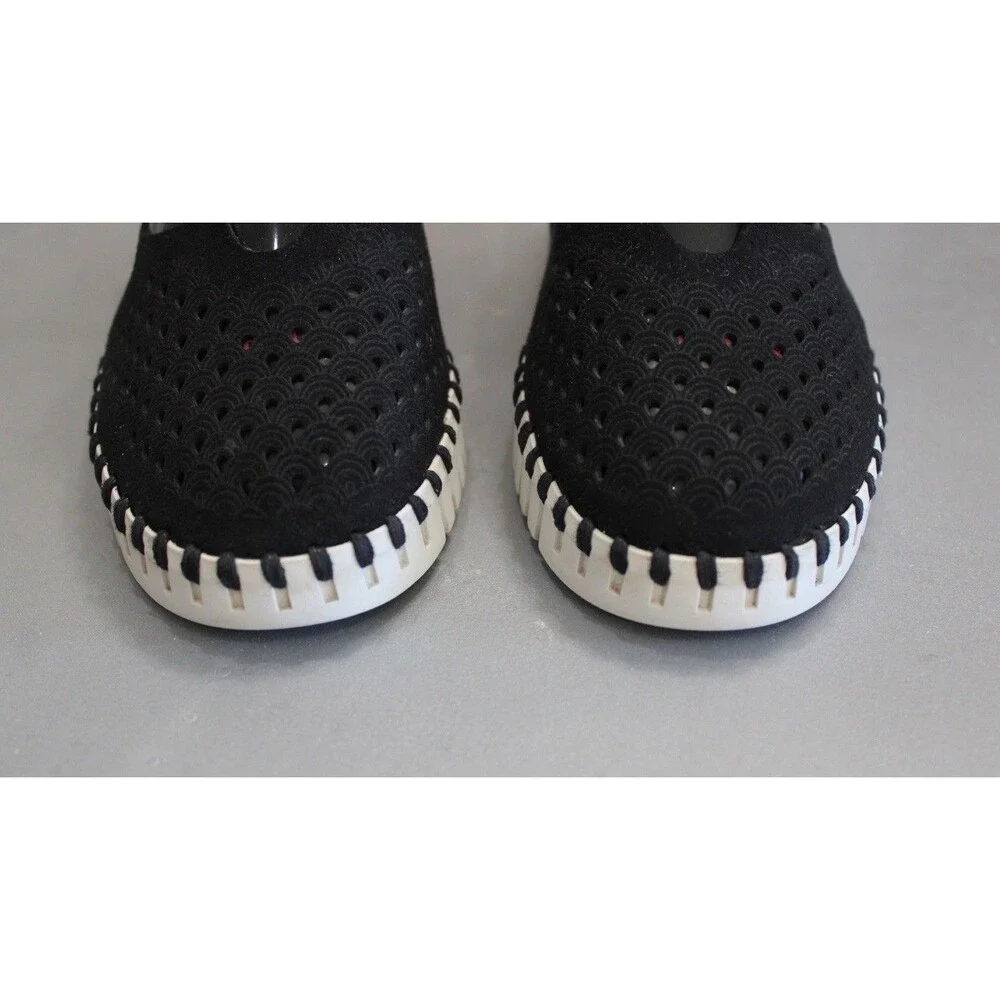 Ilse Jacobsen Tulip Flats Black EU‎ 38 US 7.5 - 8 Lightweight Slip-On Shoes